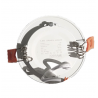 Placa Slim LED Circular 5W - OSRAM CHIP DURIS E 2835