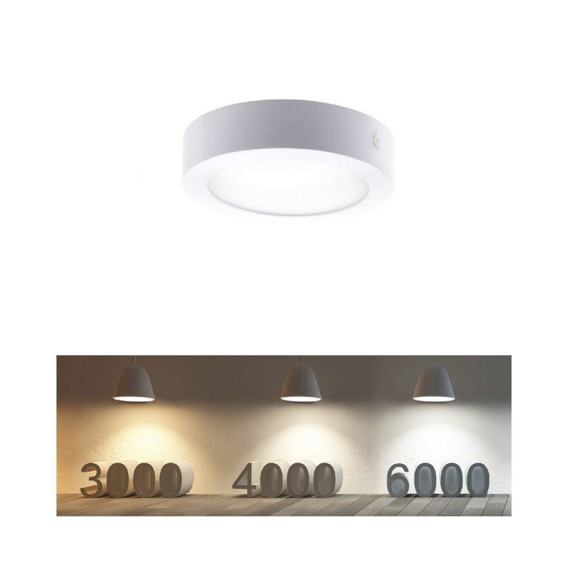 Plaf N Led Circular Superficie W Osram Chip Duris E