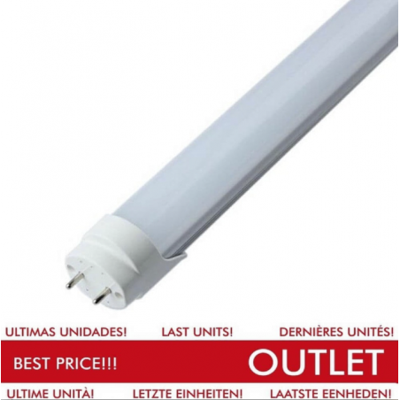 Tubo LED 12W Aluminio 90cm 180º