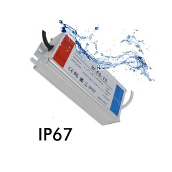 Fuente Alimentación 12V 60W 4A - Aluminio IP67