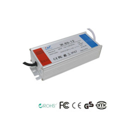 Fuente Alimentación 12V 60W 4A - Aluminio IP67