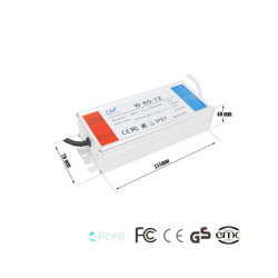 Fuente Alimentación 12V 60W 4A - Aluminio IP67