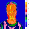 Módulo de control de Acceso con Reconocimiento Facial y Medición de Temperatura Goodview para mesa