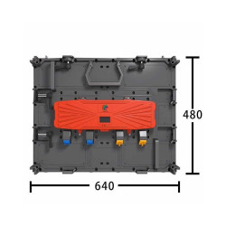 Pantalla Electrónica LED Interior Serie FIJA Pixel 5 RGB Full Color 1.22m2 (4 Modulos + Control)